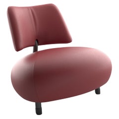 Pallone Chair by Leolux Upholstered in Leather