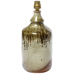 Lampada da tavolo in ceramica astratta del XX secolo di André Bodin La Borne 1950 Design