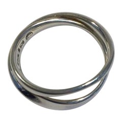 Georg Jensen Sterling Silver Ring No 369 Torun Möbius