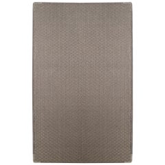 Grey Natural Fiber and Tin Handcrafted Area Rug 3'11"x5'11" by Tapistelar