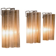 Elegant Large Wall Lamps in Glass