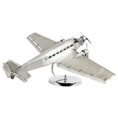 Vintage Junkers Ju 52 Model Aircraft Mid 20th Century