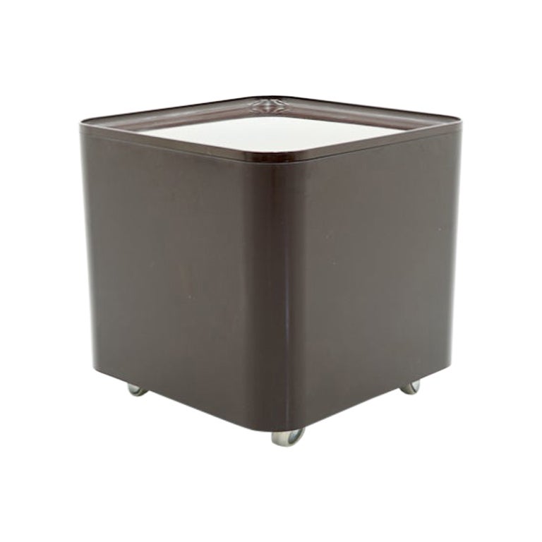 Sideboard with an Electric Mirrored Bar 1970s, James Bond 007 For Sale at 1stDibs