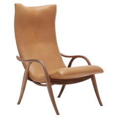 FH429 Signature Chair Walnut Oil with Sif 95 Leather by Frits Henningsen