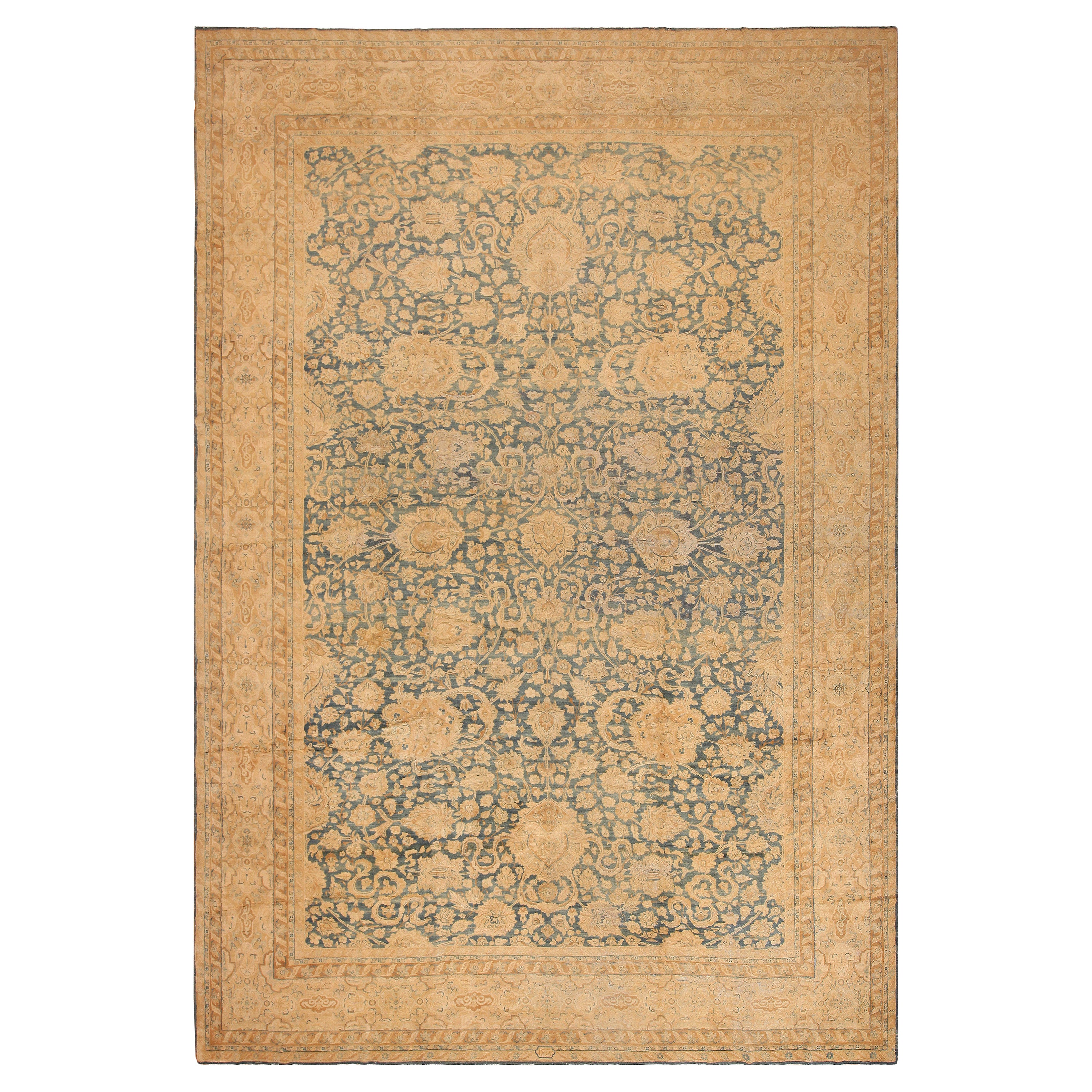 Antiker persischer Kerman-Teppich. 11 ft 6 in x 17 ft 6 in