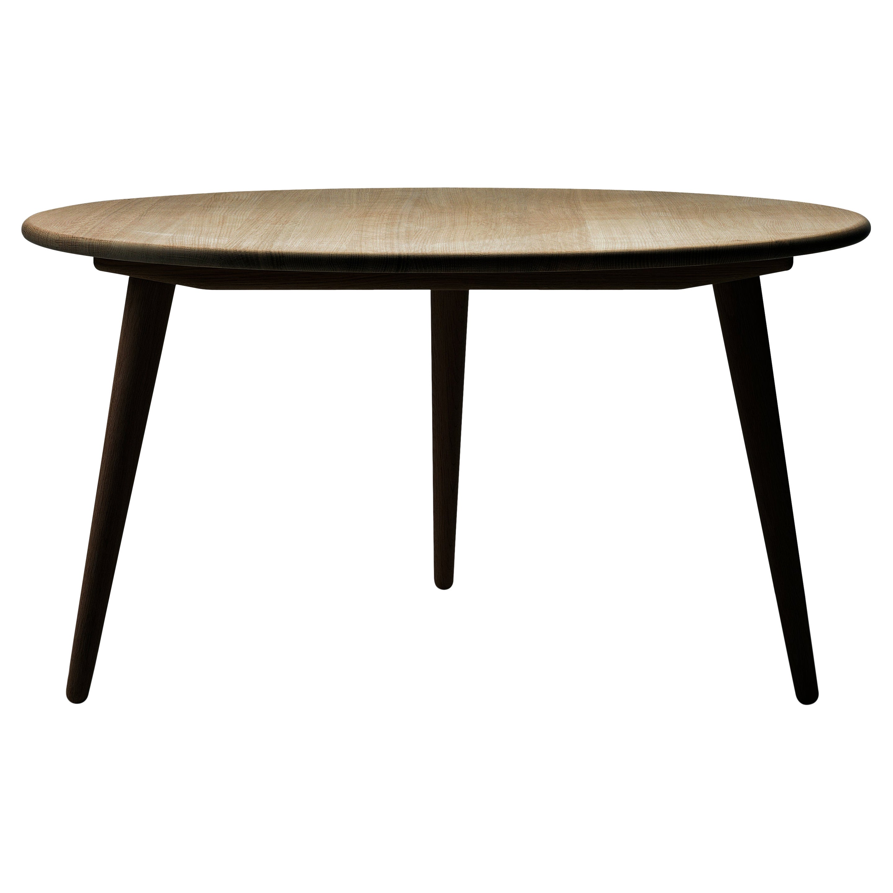 CH008 Large Coffee Table in Walnut Lacquer by Hans J. Wegner