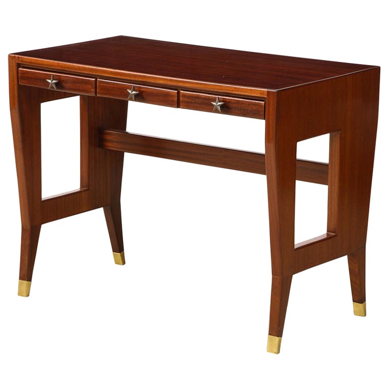 3Drawer Desk / Dressing Table by Gio Ponti For Sale at 1stDibs