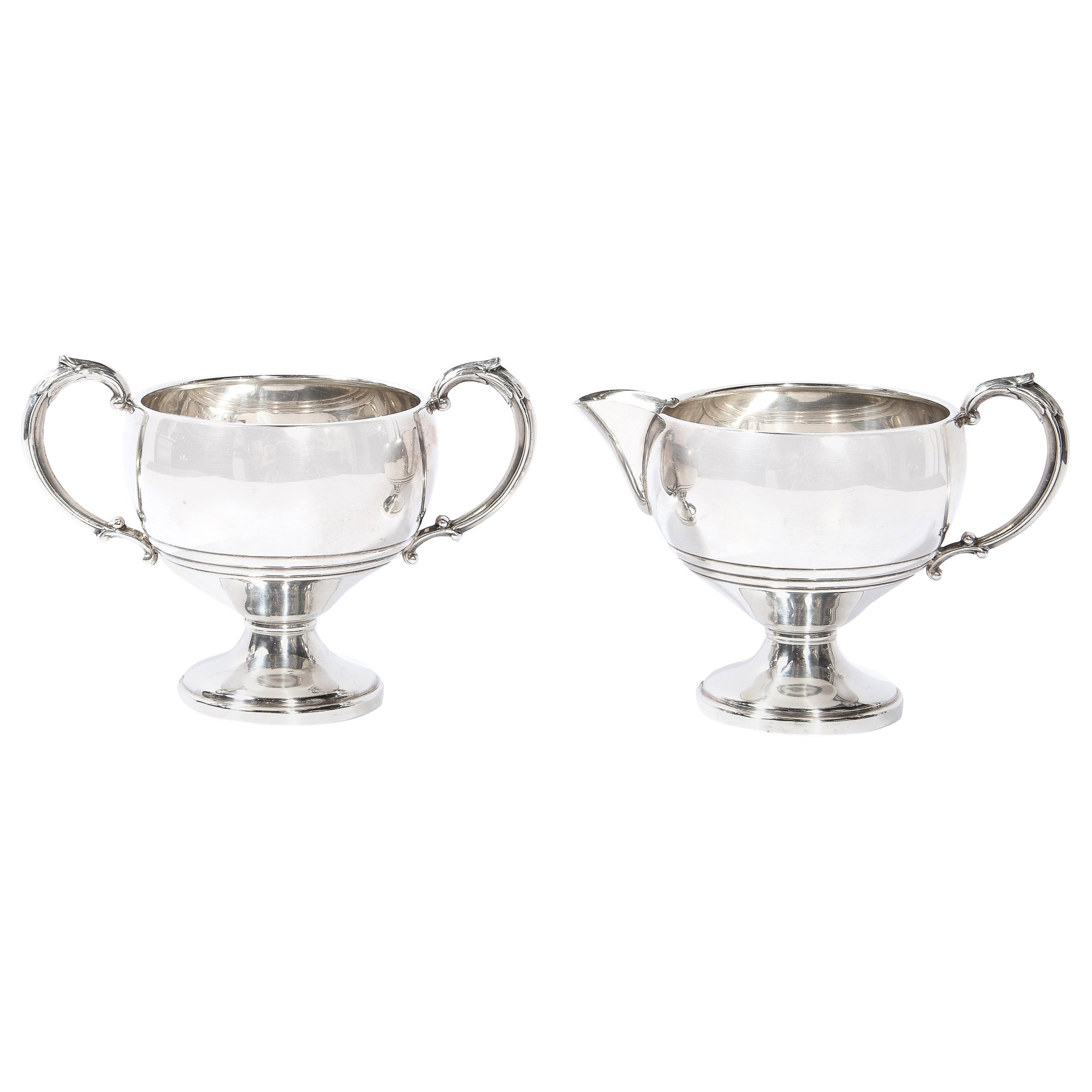 Heavy Individual Creamer Sterling Silver 1940 