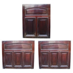 Antique Victorian Reclaimed Mahogany Counter or Bar Panelling