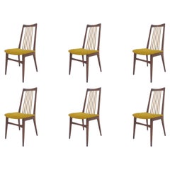 Set of Six Mid Century Dining Chairs, Denmark, 1970s
