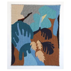 Leaf Study No.4 Woven Tapestry Wall Hanging Art