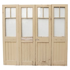 Reclaimed Summer Cabin Glazed Doors 'Set of Four'