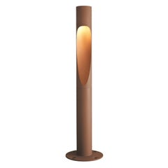 Large 'Flindt Garden' Outdoor Bollard Light in Corten Red for Louis Poulsen
