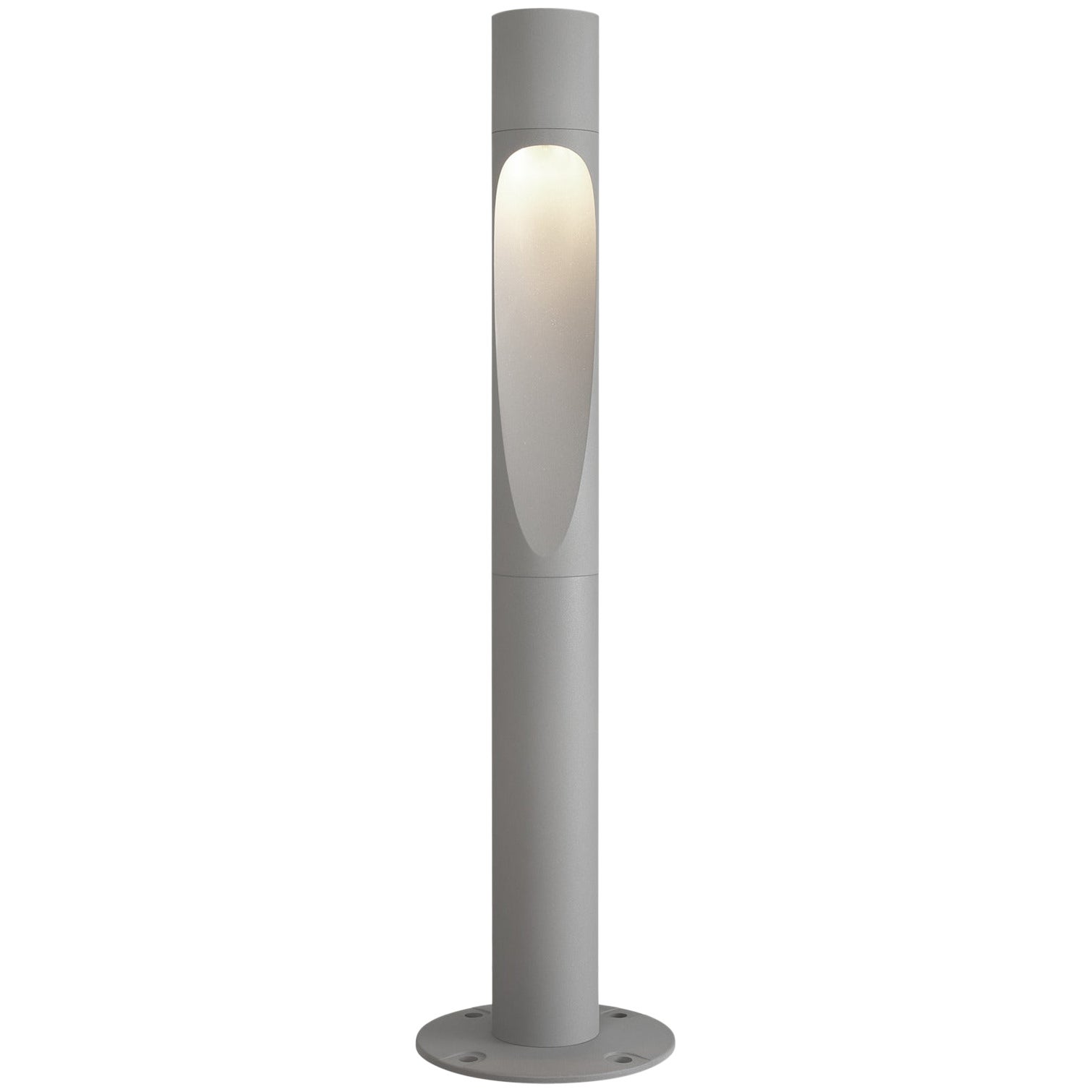 Large 'Flindt Garden' Outdoor Bollard Light in Aluminum for Louis Poulsen For Sale