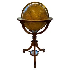 19th Century English Globe by Renowned Cartographers John Newton and Son