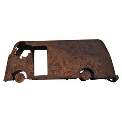 Japanese Old Rusted Car Toys 1940s-1970s/Vintage Iron Object Figurine Wabisabi