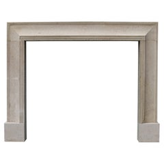 1920s Bolection Fossilised Limestone Mantel