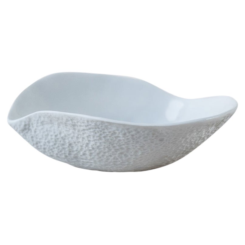 Indulge Nº2 / White / Side Dish, Handmade Porcelain Tableware For Sale