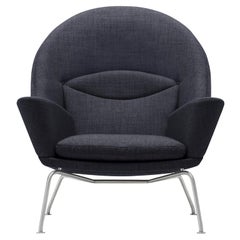 CH468 Oculus Chair in Fiord 191 Fabric Group 3 Seat by Hans J. Wegner