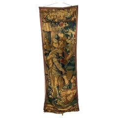 Belgian 17th Century Woven Tapestry of Soldier