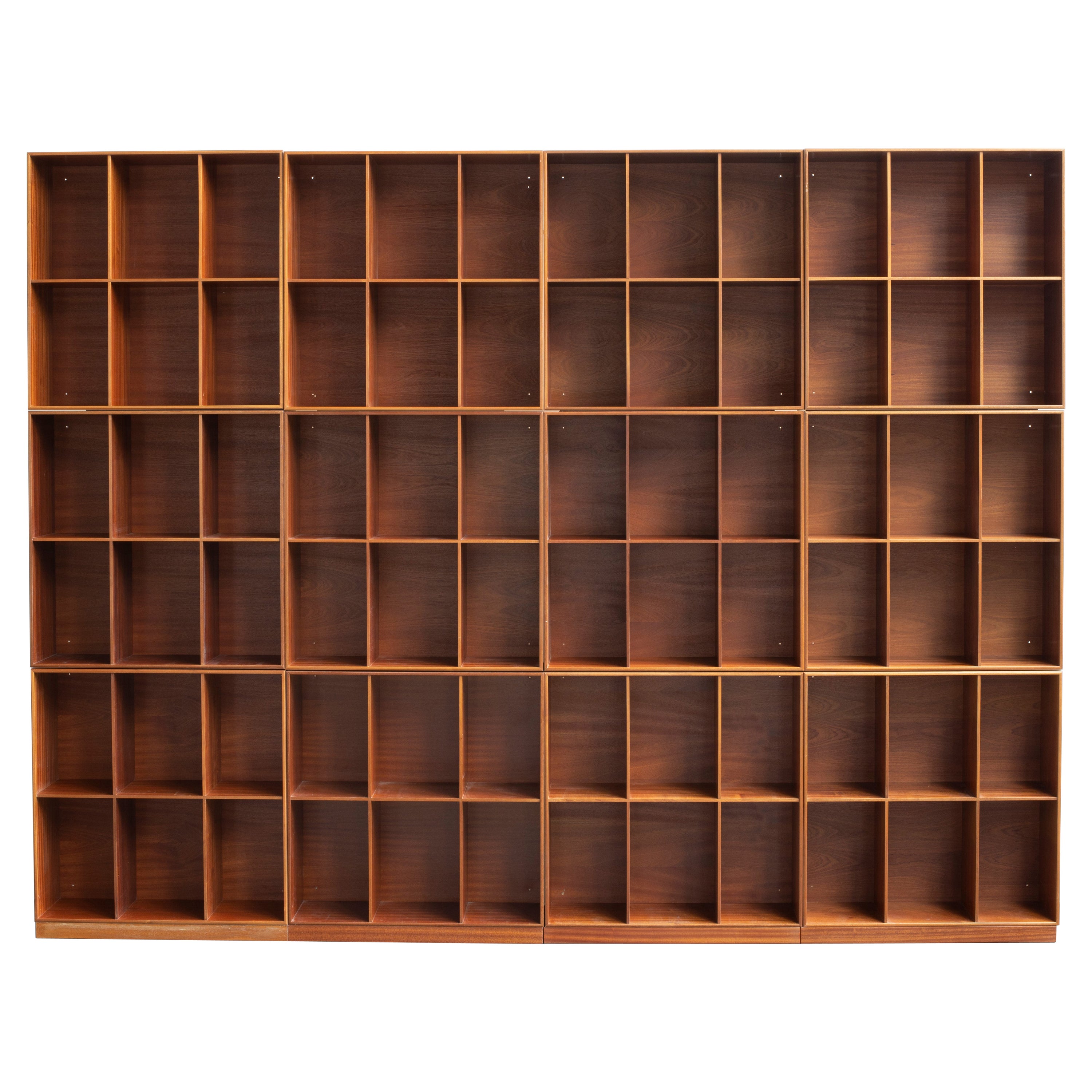 Mogens Koch Set of 12 Bookcases for Rud Rasmussen