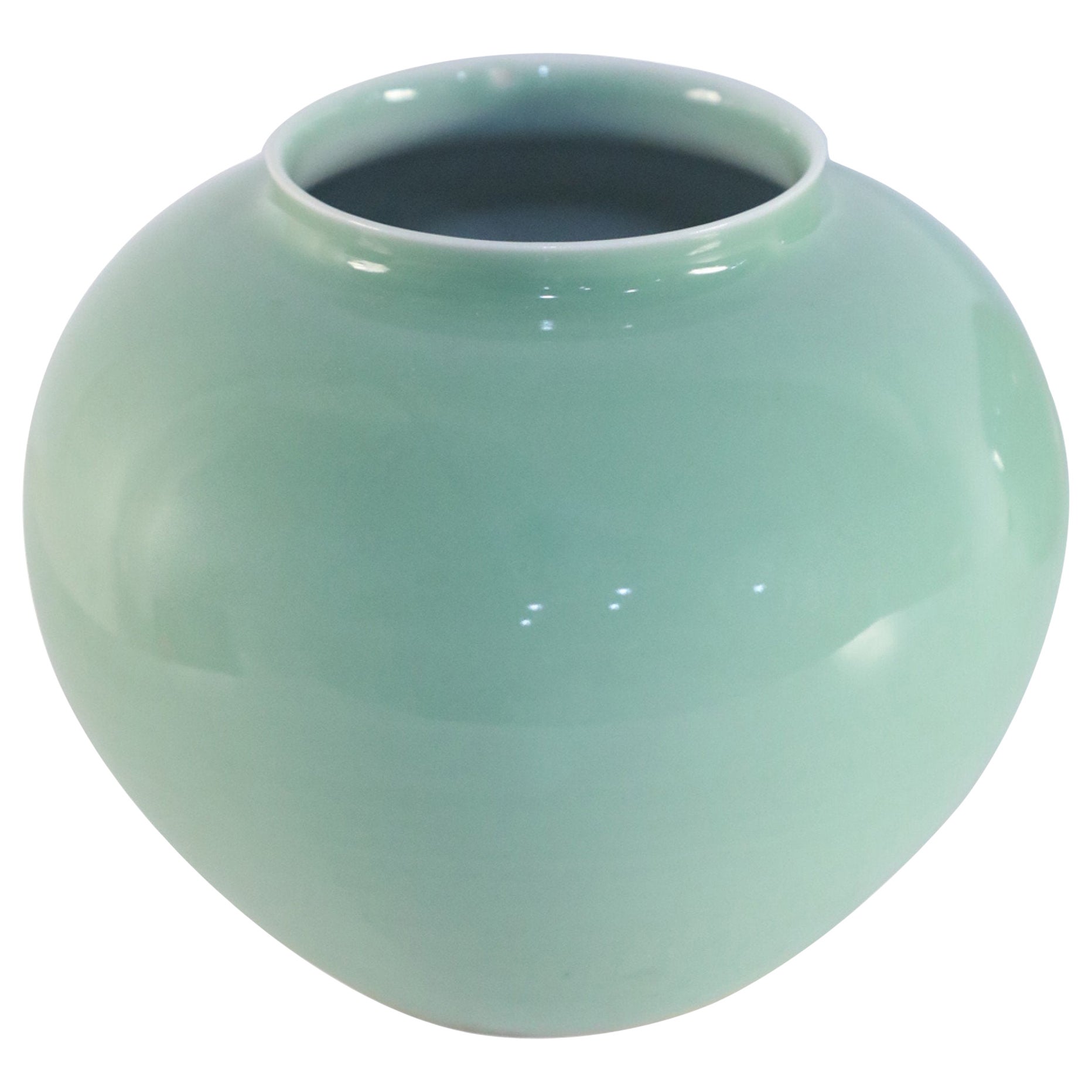 Chinese Celadon Glazed Porcelain Vase