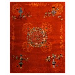 1920s Chinese Art Deco Carpet (  9' x 12' - 275 x 365 cm )