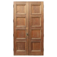 Used Pair of Reclaimed Oak Double Doors