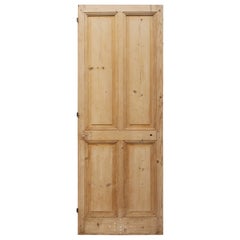 Used Reclaimed Interior Victorian Style Pine Door