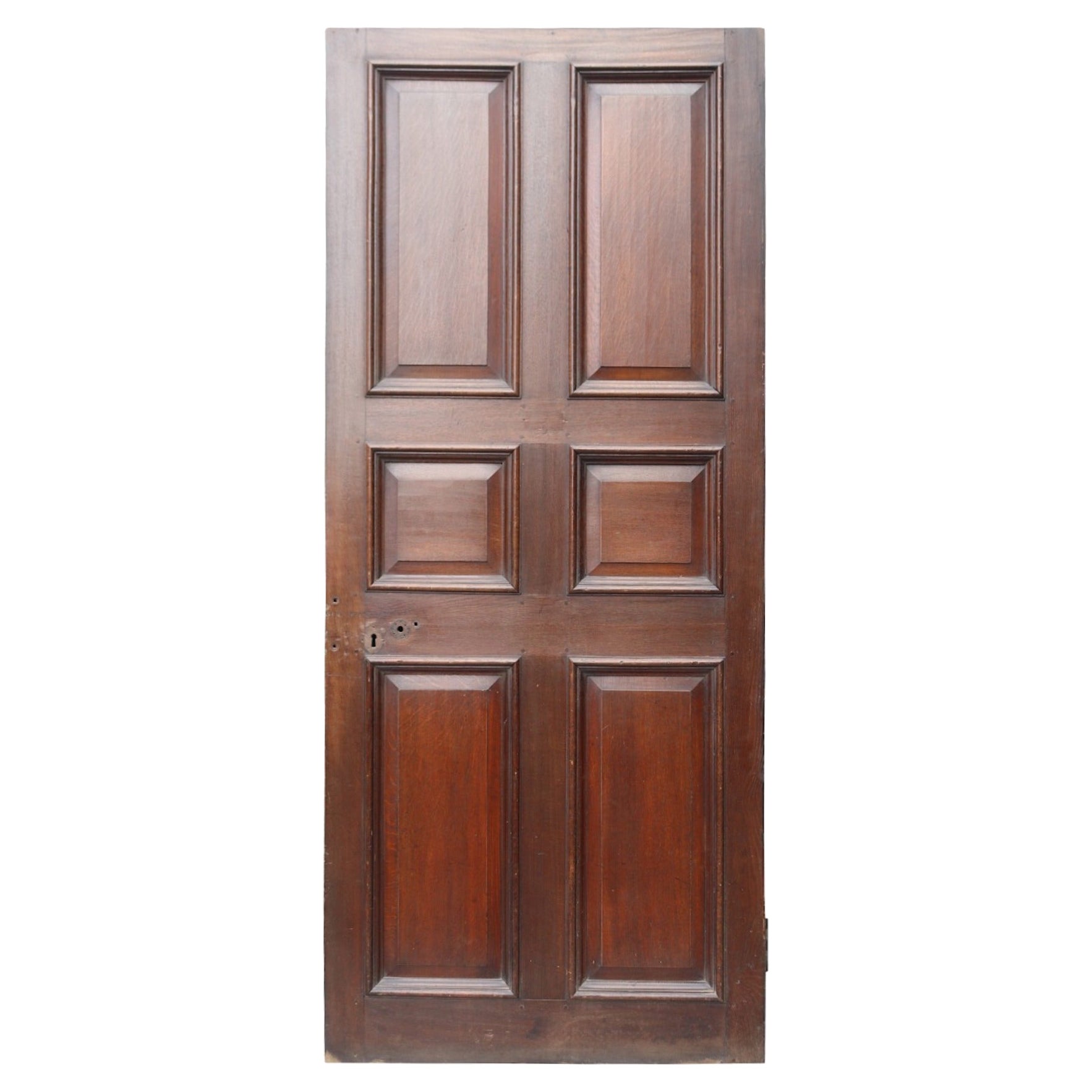 Reclaimed English George III Oak Door For Sale