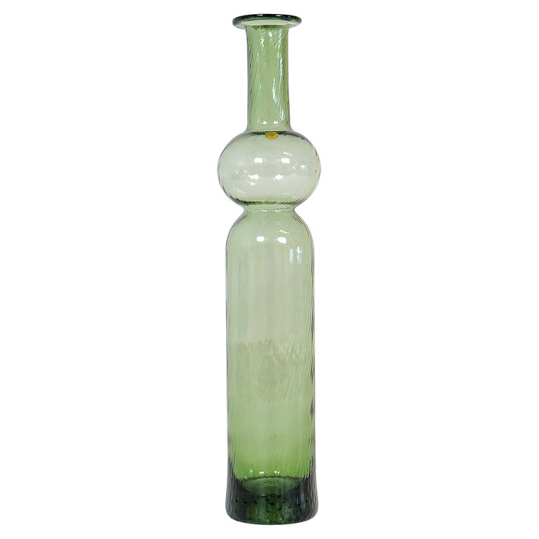 Large Art Glass Bottle "Neptuna" Nanny Still for Riihimäen Lasi, Finland  For Sale at 1stDibs