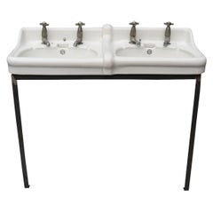 Antique Double Basin with Stand