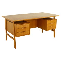 Omann Jun Mobelfabrik Mid Century Danish Teak Desk