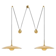 Double Onos 55-Pendant Lamp with Side Counter Weights by Florian Schulz