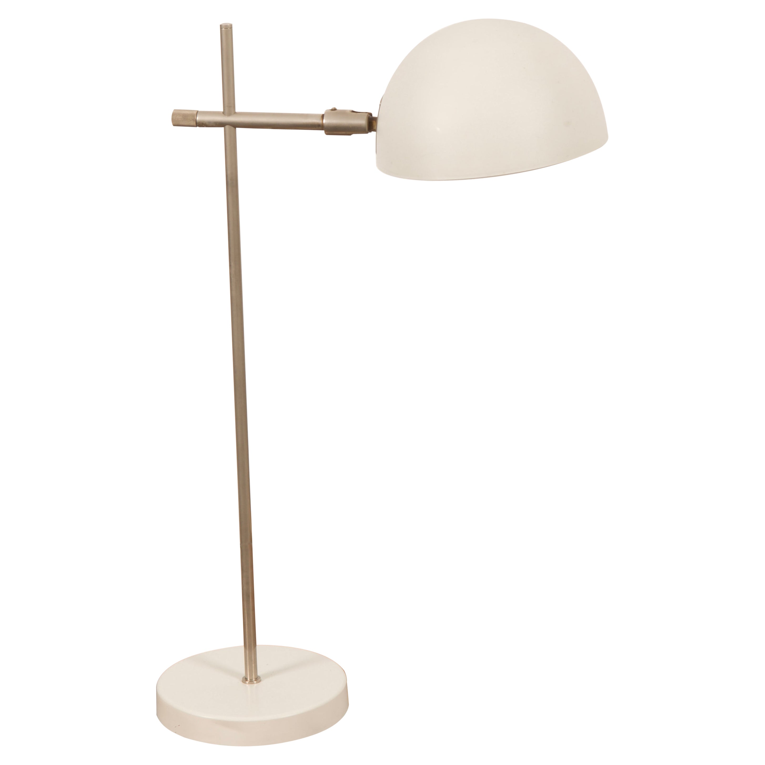 White Table Lamp from the 1970s For Sale