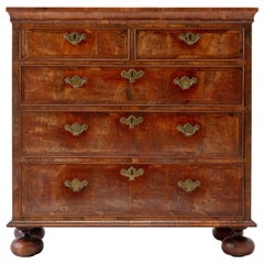 18th Century Queen Anne Walnut Chest of Drawers