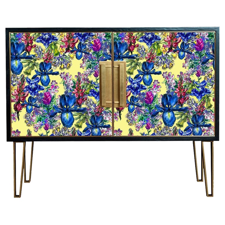 Fine Upholstered Side For Sale at 1stDibs