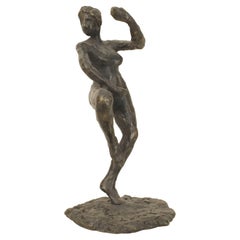 Figuras femeninas estilizadas francesas de posguerra