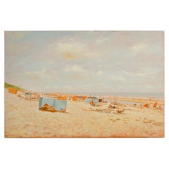 Willem Helfferich (Dutch) Pastel Beach