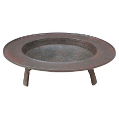 Iron Three Footed Bowl, China, 19th Century