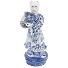 Figures traditionnelles porcelaine chinoise