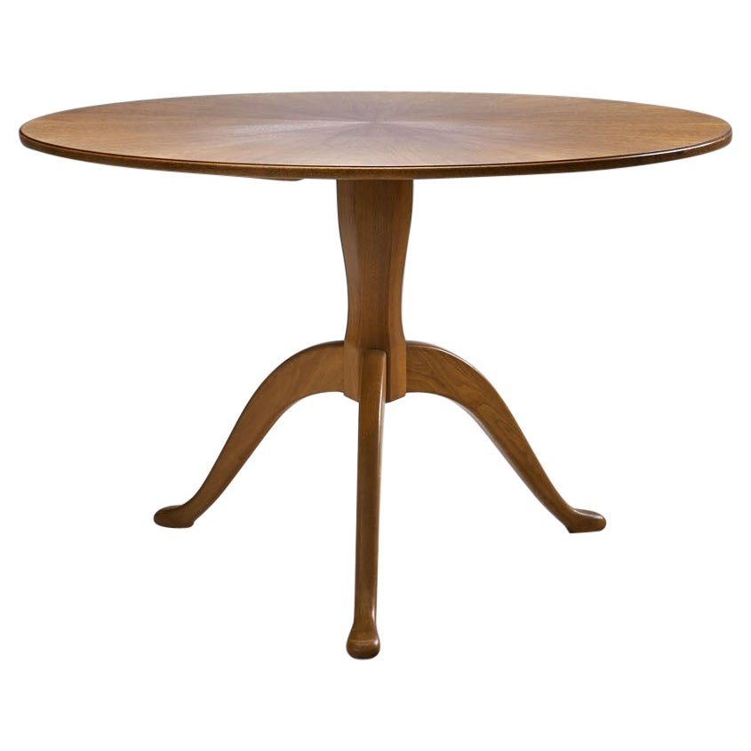 “Berg” Coffee Table by Carl Malmsten for Erik Johansson, Sweden, 1950s