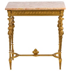 Antique Table in Gilt Bronze, circa 1900