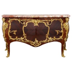 Second Empire Period Ormolu Mounted Commode by Sormani