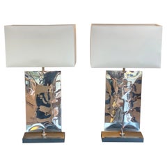 Pair of Small Waterfall Lamps by Porta Romana