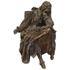 Figure en bronze française du 19e siècle signée Pradier