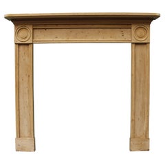 Georgian Style Reclaimed Bulls-Eye Fire Surround