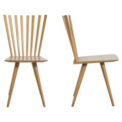 1990s 'Mikado' Chairs by J. Foersom & P. Hiort-Lorenzen, a Pair