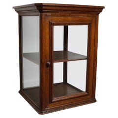 Oak Museum / Shop Display Cabinet or Vitrine, Early 20th Century