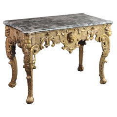 Late 17th Century Giltwood Console Table